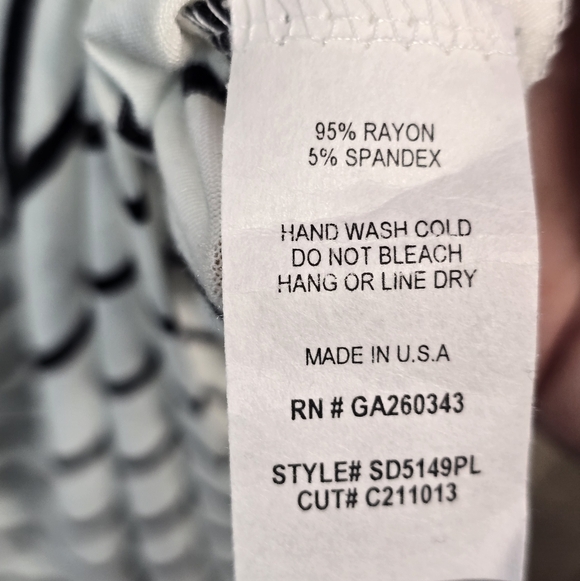 #0549 1X NEW SWEET LOVELY BY JEN Maxi Dress On or Off Shldr 26.5ptp 65Lng SOFT!# - Picture 4 of 16